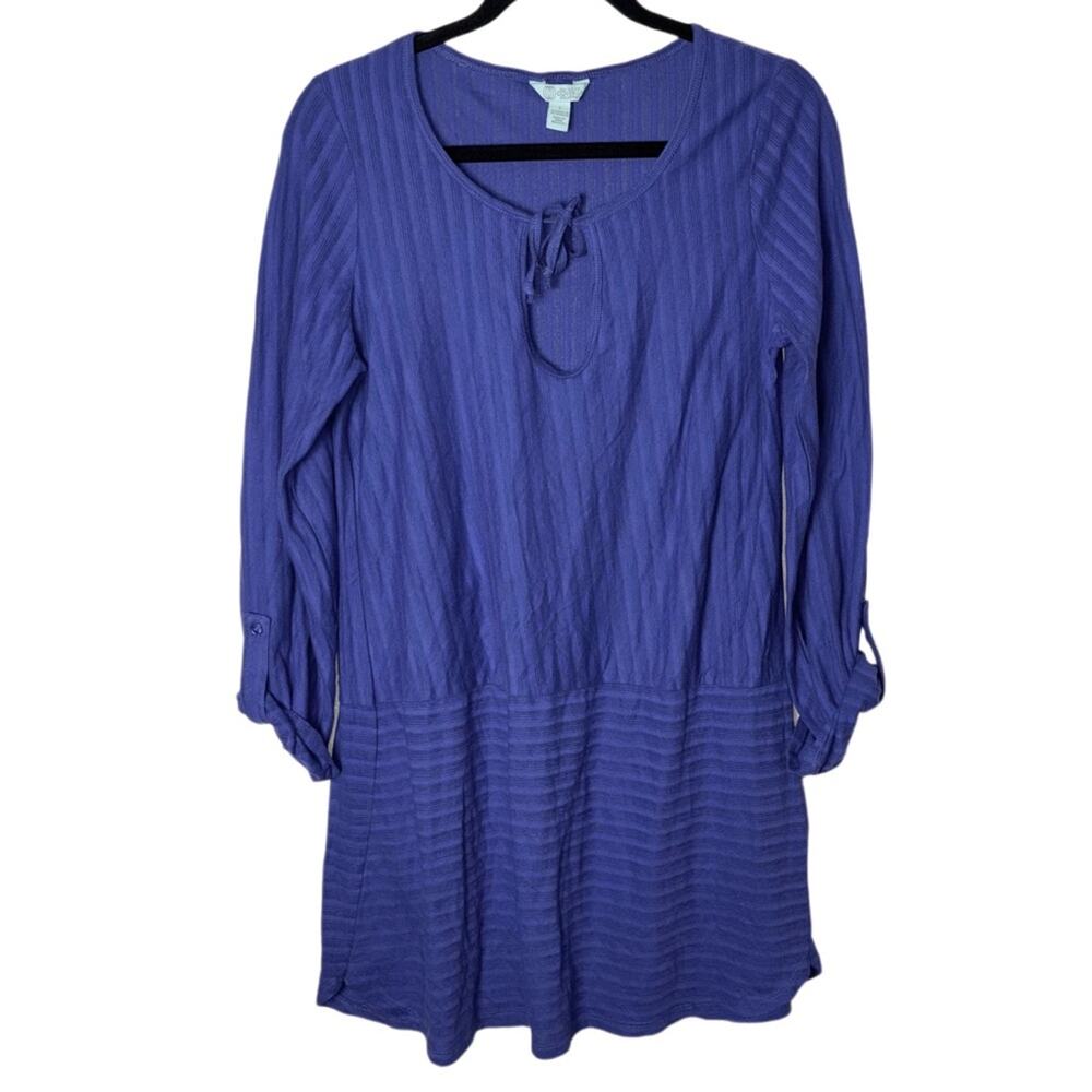 Balance collection Marika | Cover Up Woman's size Large Beach Swim Sheer Purple